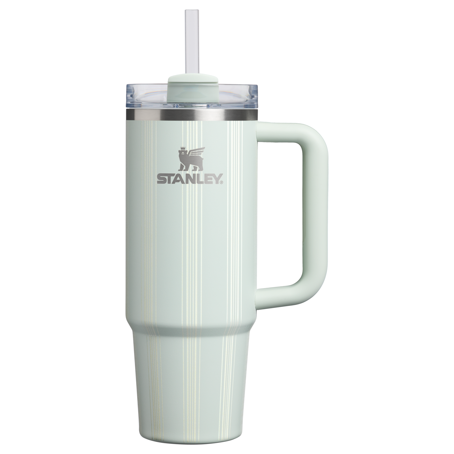 Double-Wall Vacuum The Quencher H2.0 Flowstate Tumbler D343V - 40oz Large Capacity Car-Cup Friendly Quencher - Mist Picnic Stripe