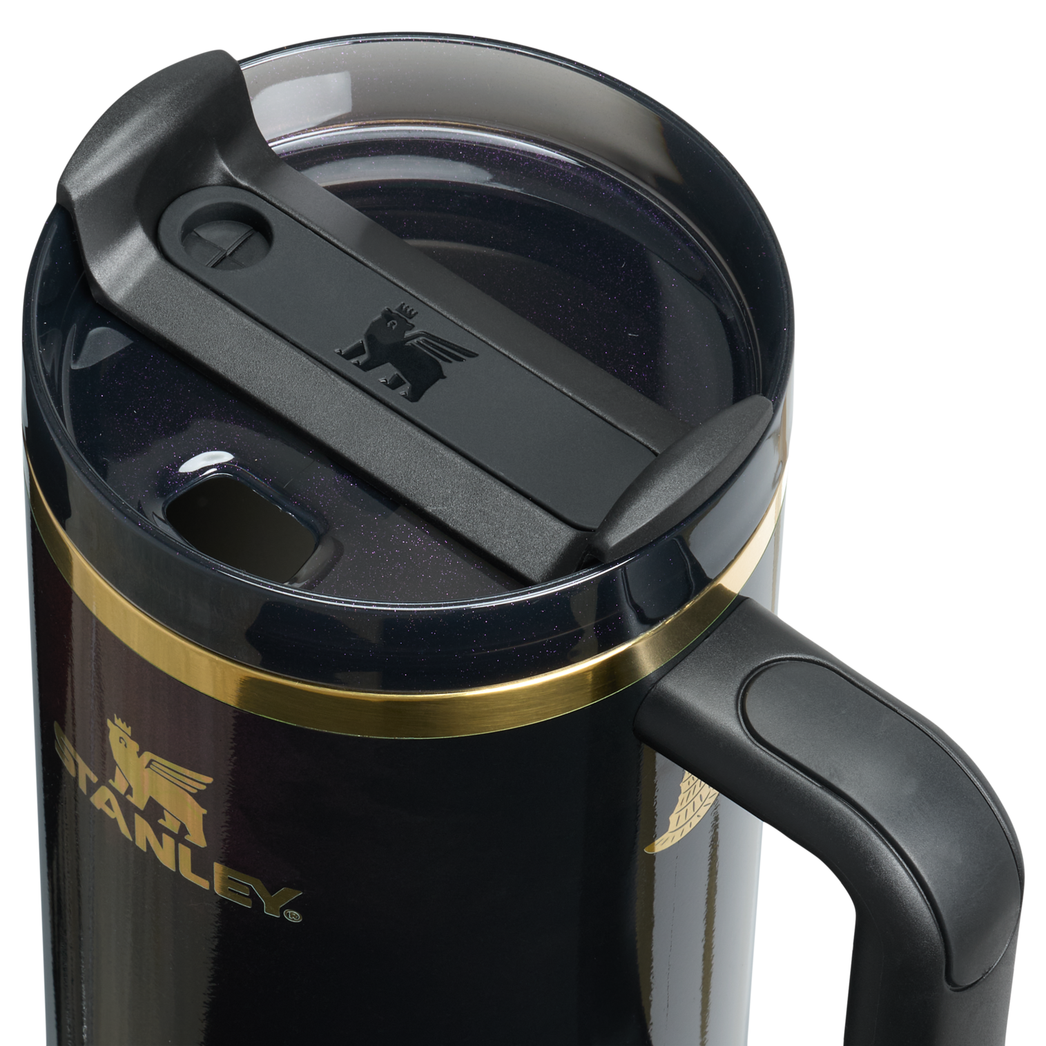 Splash-Resistant FlowState The Wicked for Good Quencher H2.0 Flowstate Tumbler D245R - 40oz Large Capacity Car-Cup Friendly Quencher Detail