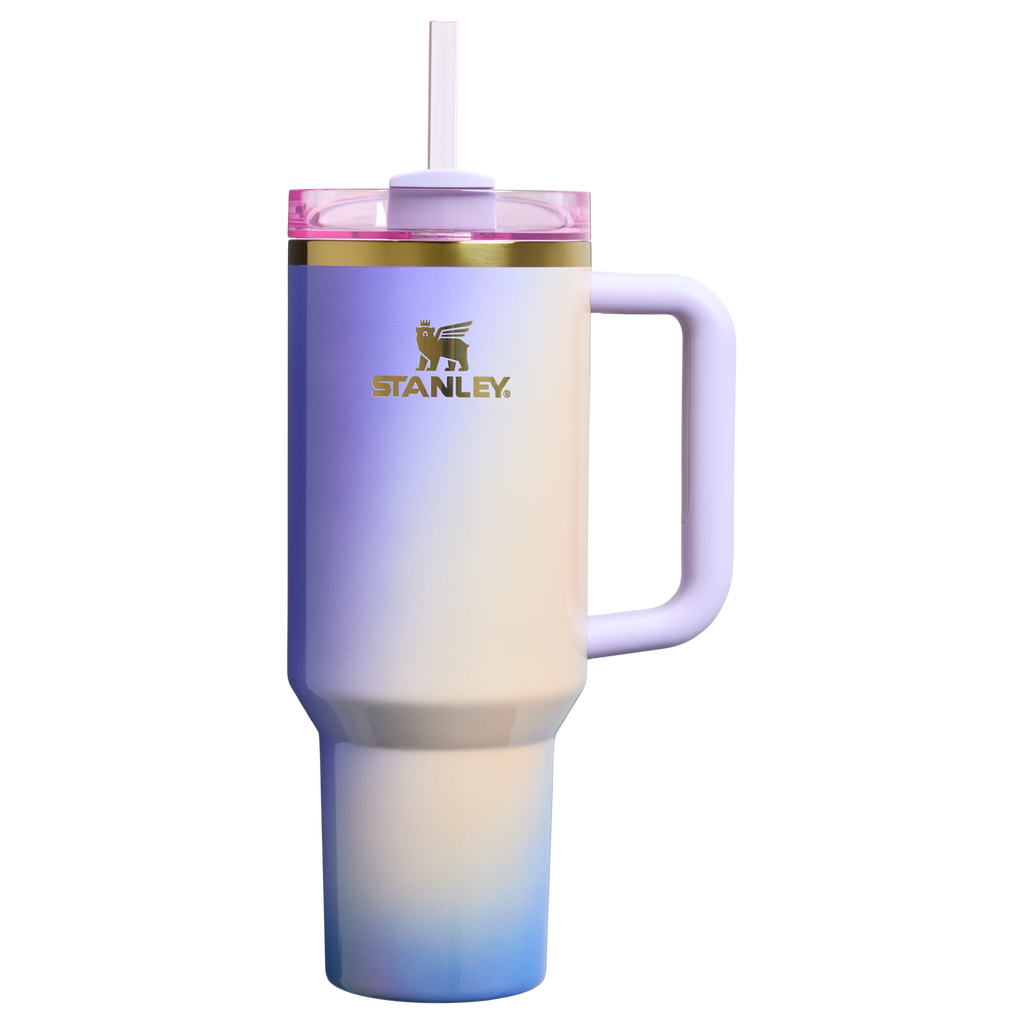 Splash-Resistant FlowState The Wicked for Good Quencher H2.0 Flowstate Tumbler D245R - 40oz Large Capacity Car-Cup Friendly Quencher - Glinda For Good