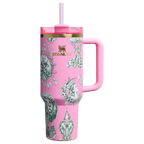 Splash-Resistant FlowState The Wicked for Good Quencher H2.0 Flowstate Tumbler D245R - 40oz Large Capacity Car-Cup Friendly Quencher - Ozian Reprise