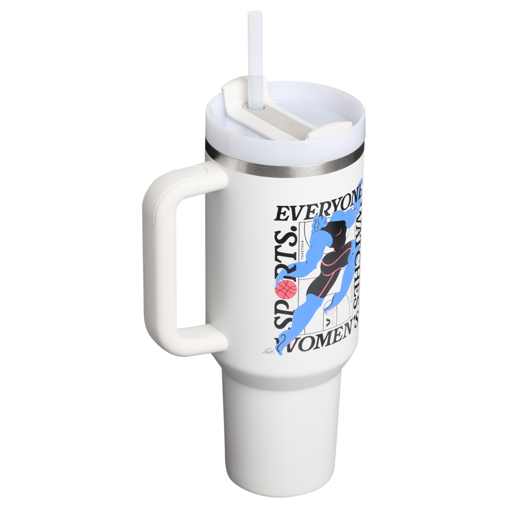 Splash-Resistant FlowState The Quencher H2.0 Flowstate Tumbler D340Y - 40oz Large Capacity Car-Cup Friendly Quencher Detail