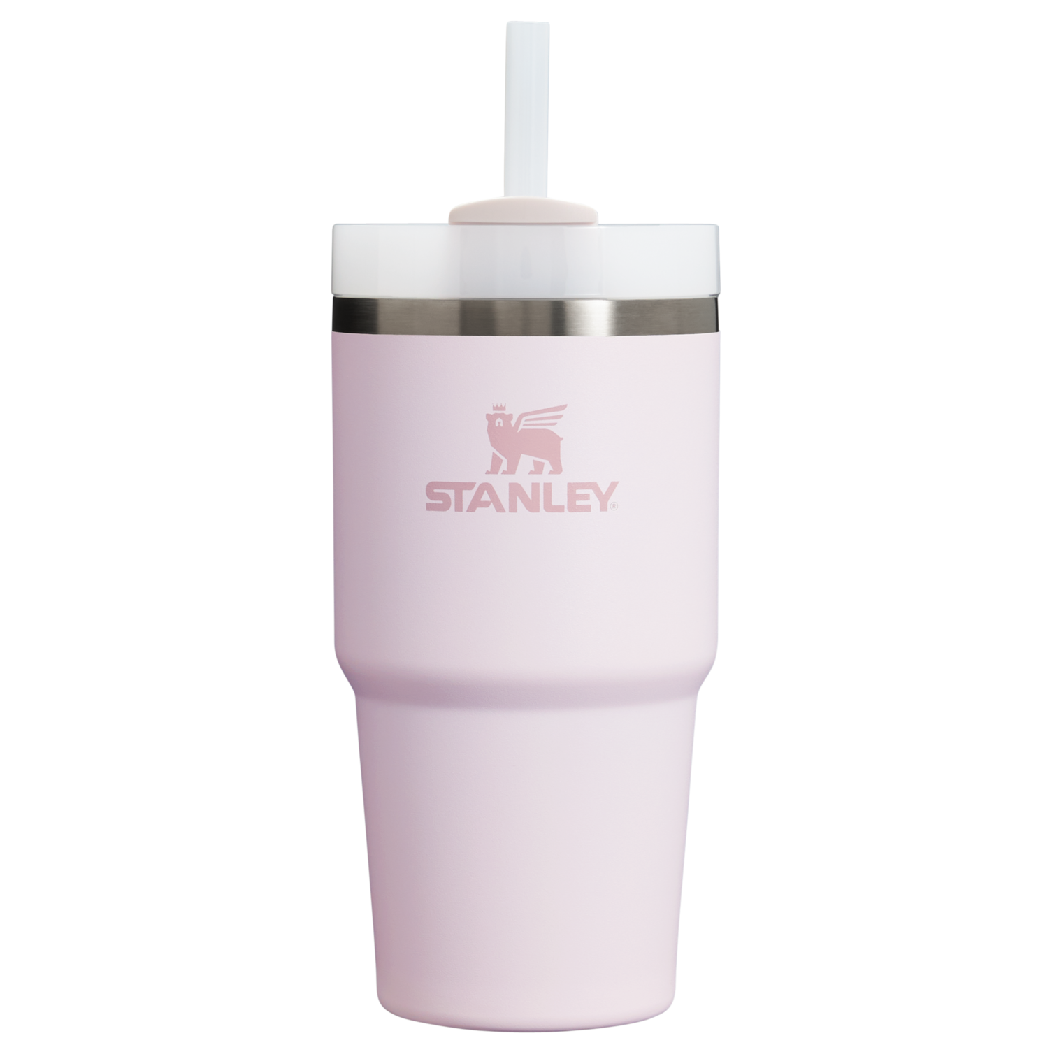 Car-Cup Friendly The Quencher H2.0 Flowstate Tumbler D030T - 40oz Large Capacity Car-Cup Friendly Quencher - Rose Quartz 2.0