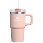 Double-Wall Vacuum The Quencher H2.O Flowstate Tumbler with Handle | Stanley Create D309N - 40oz Large Capacity Car-Cup Friendly Quencher Detail
