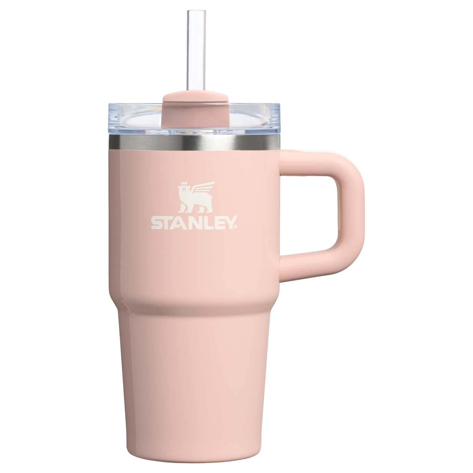 Double-Wall Vacuum The Quencher H2.O Flowstate Tumbler with Handle | Stanley Create D309N - 40oz Large Capacity Car-Cup Friendly Quencher Detail