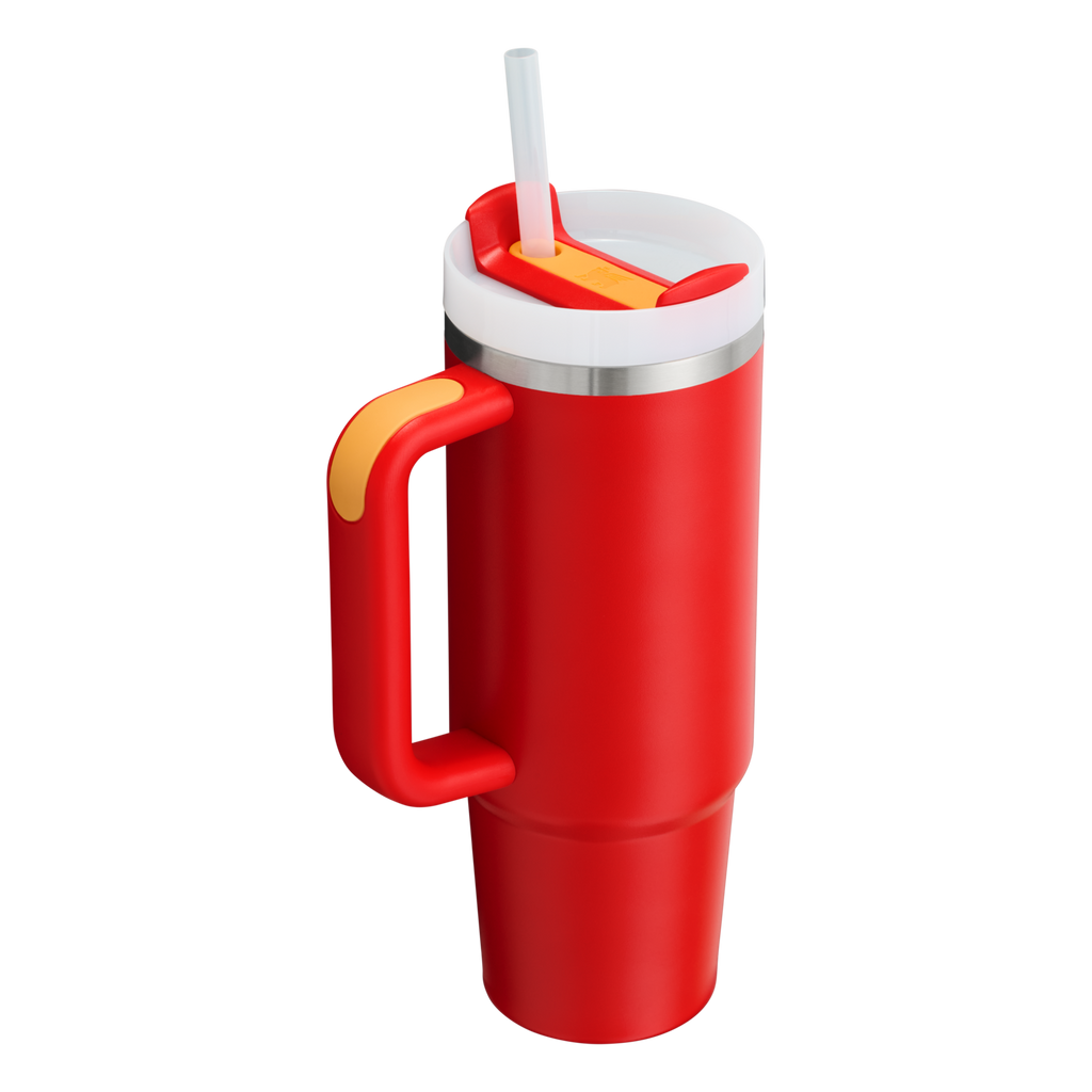 Insulated Travel The Quencher H2.0 Flowstate Tumbler | Stanley Create D331C - 40oz Large Capacity Car-Cup Friendly Quencher Detail