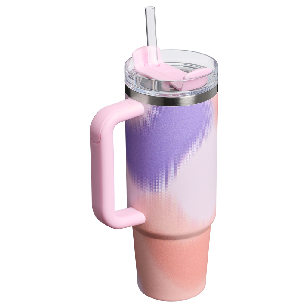 Insulated Travel The Quencher H2.0 Flowstate Tumbler D051L - Premium Stainless Steel Straw Cup for All-Day Hydration Detail