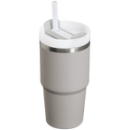 Splash-Resistant FlowState The Quencher H2.0 Flowstate Tumbler | Stanley Create D330L - Premium Stainless Steel Straw Cup for All-Day Hydration Detail