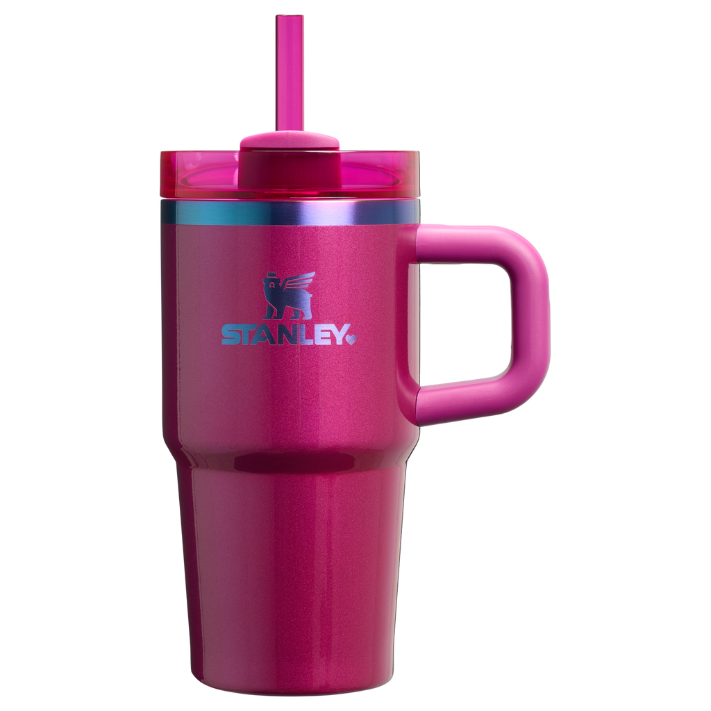 Double-Wall Vacuum The Quencher H2.O Flowstate Tumbler with Handle | Stanley Create D309N - 40oz Large Capacity Car-Cup Friendly Quencher Detail