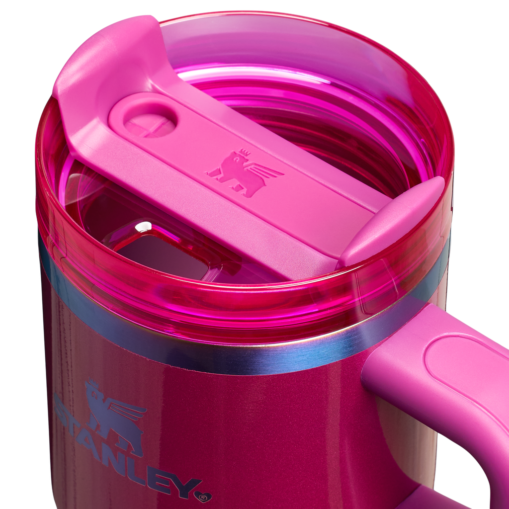 Double-Wall Vacuum The Quencher H2.O Flowstate Tumbler D251V - Double-Wall Vacuum Insulated Travel Tumbler with Straw Detail