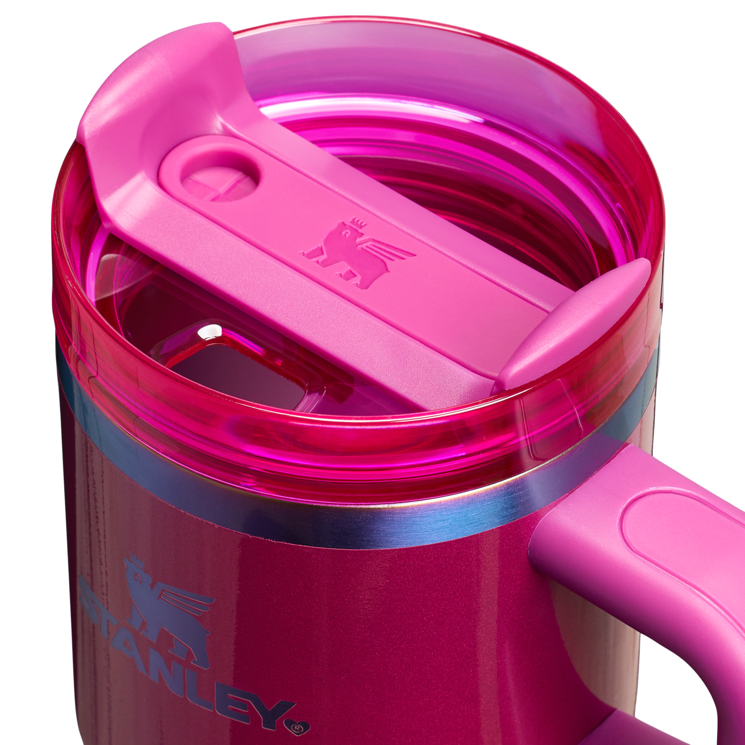 Double-Wall Vacuum The Quencher H2.O Flowstate Tumbler | Stanley Create D274S - Premium Stainless Steel Straw Cup for All-Day Hydration Detail
