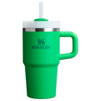 Double-Wall Vacuum The Quencher H2.O Flowstate Tumbler with Handle | Stanley Create D309N - 40oz Large Capacity Car-Cup Friendly Quencher Detail