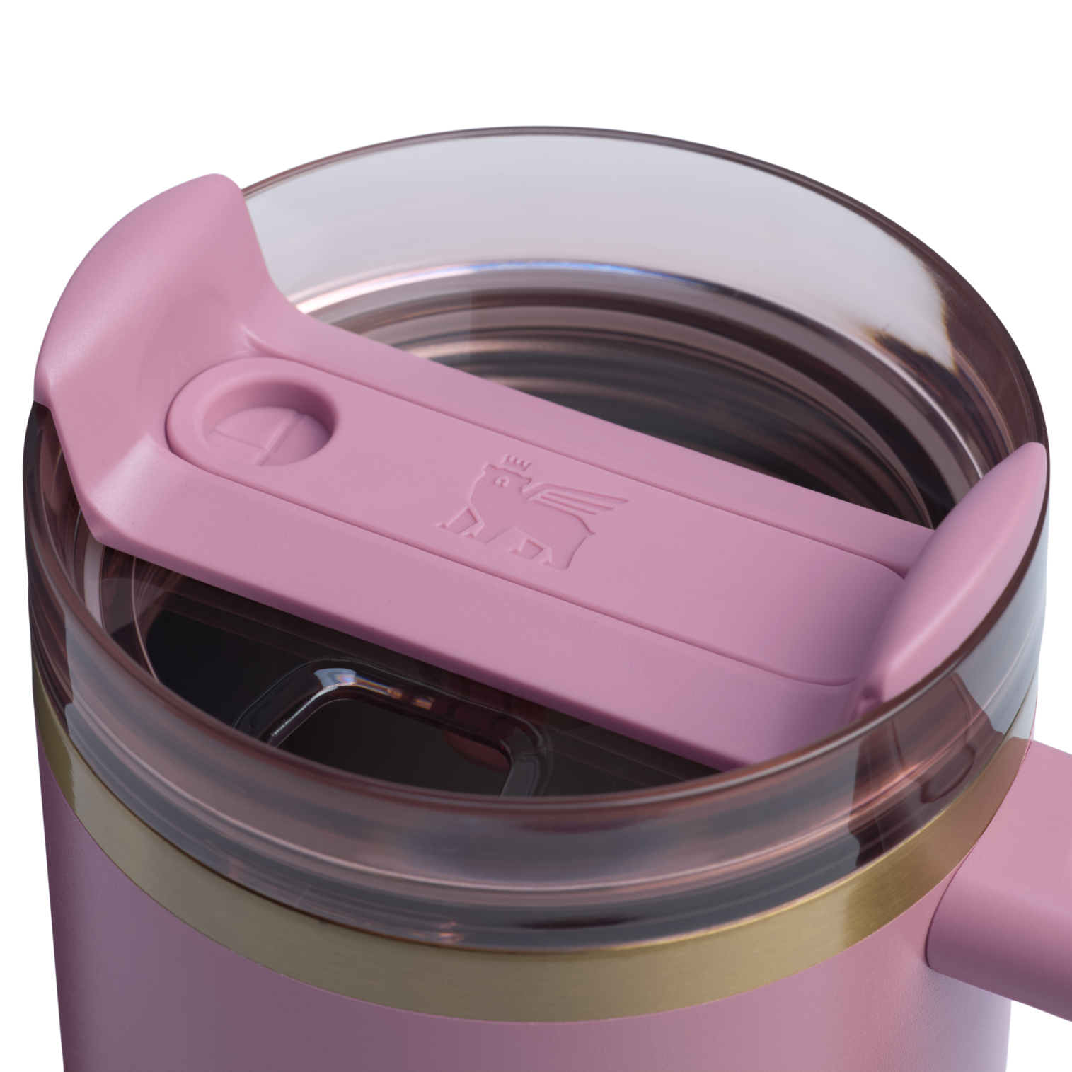 Insulated Travel The Quencher H2.0 Flowstate Tumbler | Stanley Create D331C - 40oz Large Capacity Car-Cup Friendly Quencher Detail