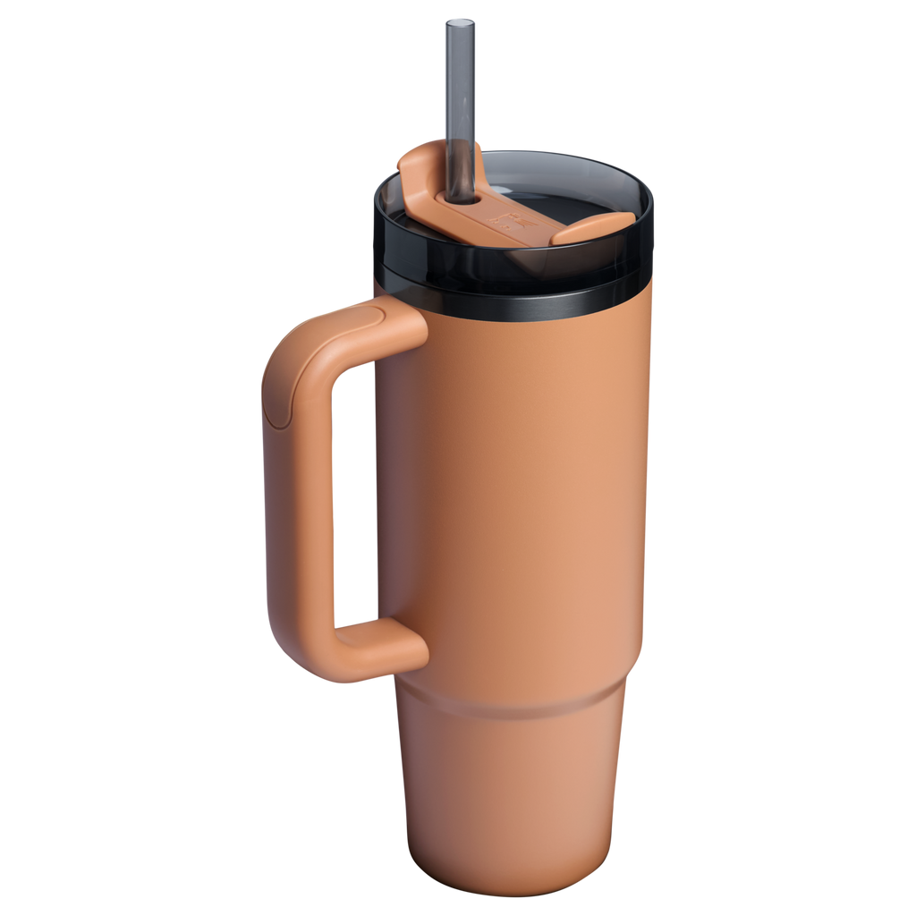 Insulated Travel The Quencher H2.0 Flowstate Tumbler D051L - Premium Stainless Steel Straw Cup for All-Day Hydration Detail