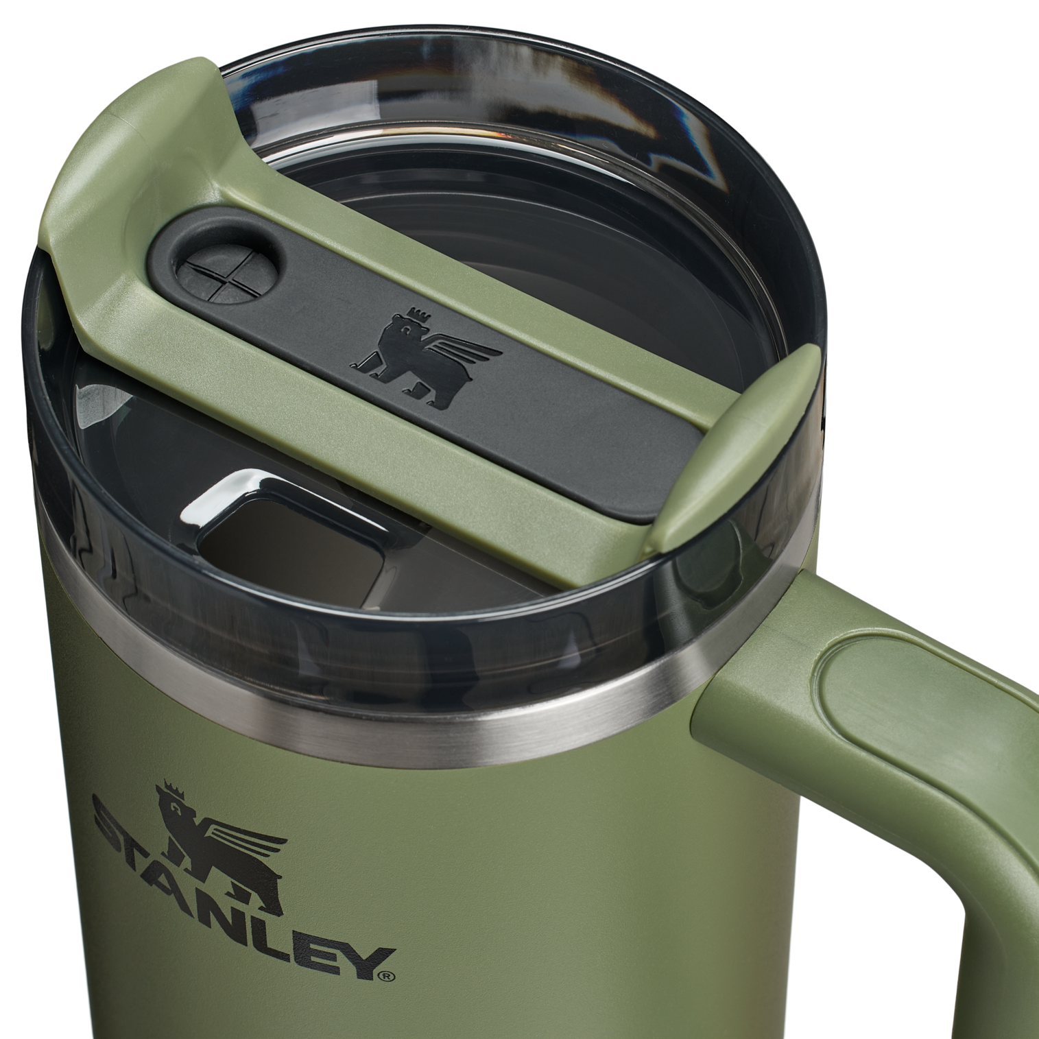 Insulated Travel The Quencher H2.0 Flowstate Tumbler D051L - Premium Stainless Steel Straw Cup for All-Day Hydration Detail