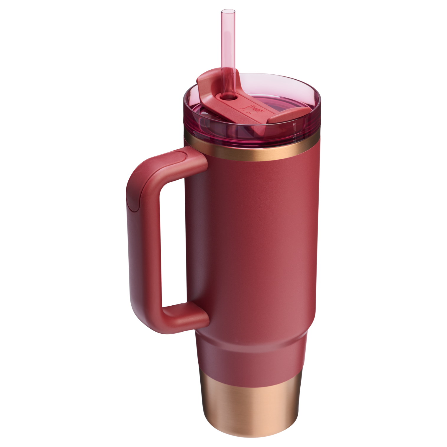 Insulated Travel The Quencher H2.0 Flowstate Tumbler | Stanley Create D331C - 40oz Large Capacity Car-Cup Friendly Quencher Detail