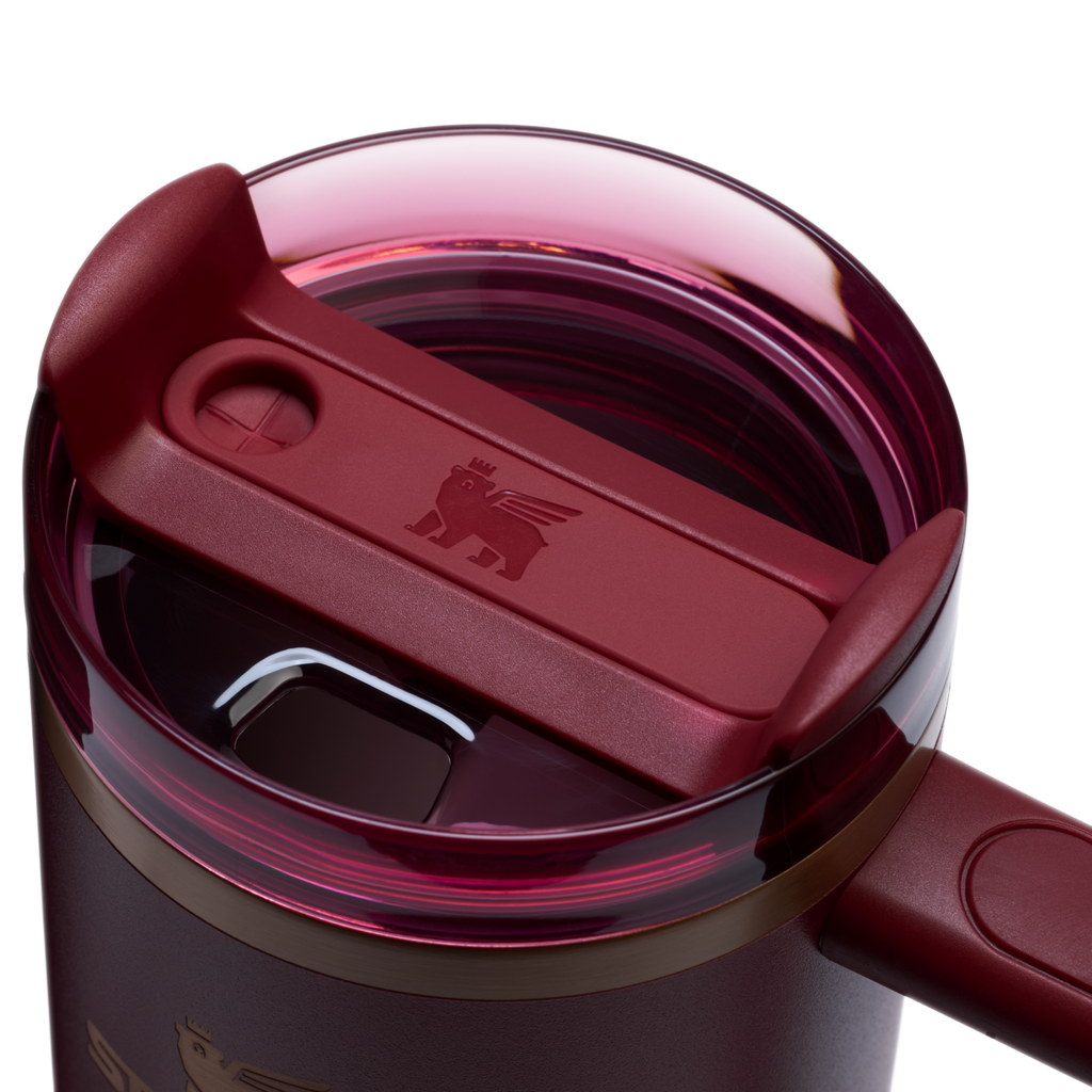 Insulated Travel The Quencher H2.0 Flowstate Tumbler | Stanley Create D331C - 40oz Large Capacity Car-Cup Friendly Quencher Detail