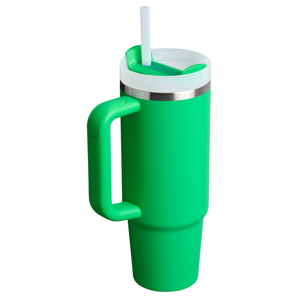 Insulated Travel The Quencher H2.0 Flowstate Tumbler | Stanley Create D331C - 40oz Large Capacity Car-Cup Friendly Quencher Detail