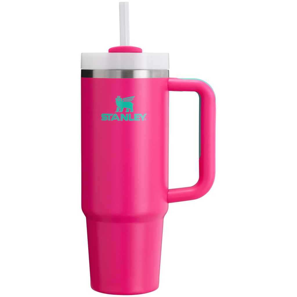 Insulated Travel The Quencher H2.0 Flowstate Tumbler | Stanley Create D331C - 40oz Large Capacity Car-Cup Friendly Quencher Detail