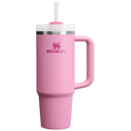 Insulated Travel The Quencher H2.0 Flowstate Tumbler | Stanley Create D331C - 40oz Large Capacity Car-Cup Friendly Quencher - Peony