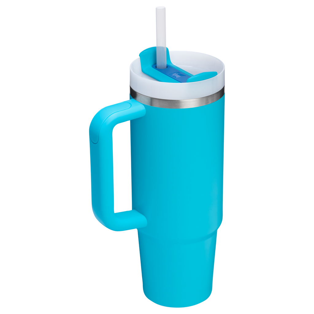 Insulated Travel The Quencher H2.0 Flowstate Tumbler | Stanley Create D331C - 40oz Large Capacity Car-Cup Friendly Quencher Detail