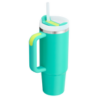 Insulated Travel The Quencher H2.0 Flowstate Tumbler | Stanley Create D331C - 40oz Large Capacity Car-Cup Friendly Quencher Detail