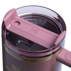 Double-Wall Vacuum The Quencher H2.0 Flowstate Tumbler  | Stanley Create D332L - Premium Stainless Steel Straw Cup for All-Day Hydration Detail