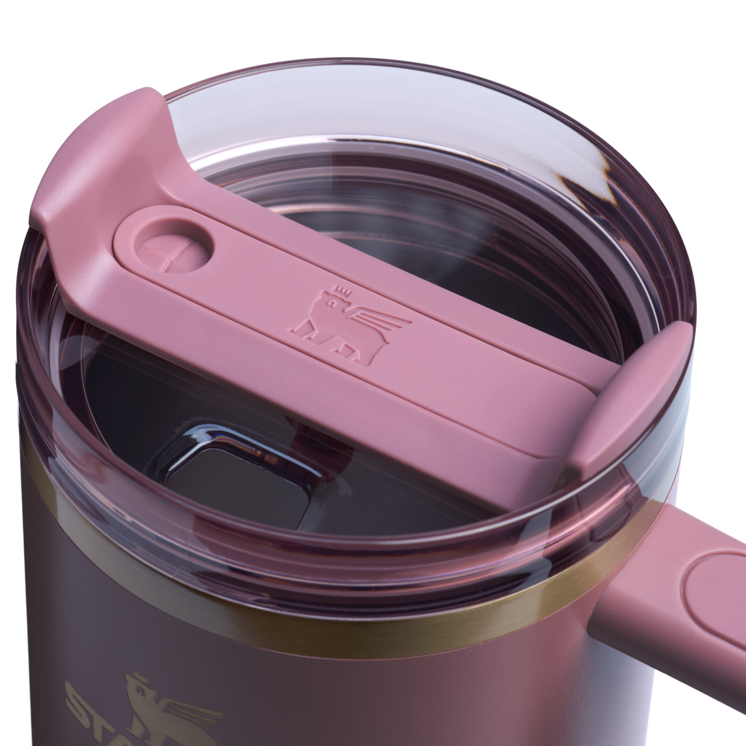 Double-Wall Vacuum The Quencher H2.0 Flowstate Tumbler  | Stanley Create D332L - Premium Stainless Steel Straw Cup for All-Day Hydration Detail