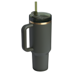 Double-Wall Vacuum The Quencher H2.0 Flowstate Tumbler  | Stanley Create D332L - Premium Stainless Steel Straw Cup for All-Day Hydration Detail