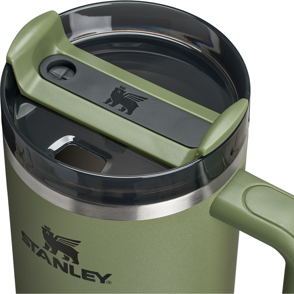 Double-Wall Vacuum The Quencher H2.0 Flowstate Tumbler  | Stanley Create D332L - Premium Stainless Steel Straw Cup for All-Day Hydration Detail