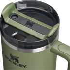 Double-Wall Vacuum The Quencher H2.0 Flowstate Tumbler  | Stanley Create D332L - Premium Stainless Steel Straw Cup for All-Day Hydration Detail