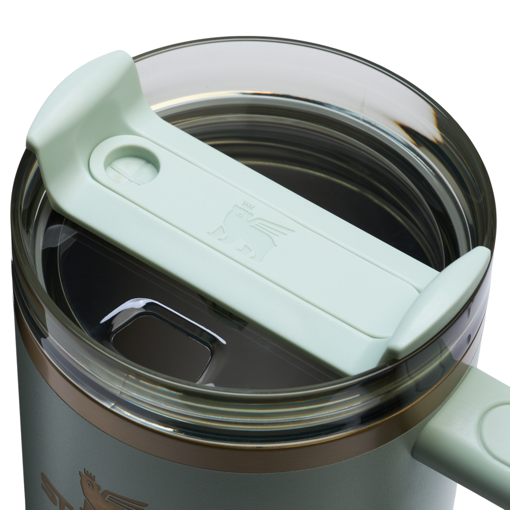 Double-Wall Vacuum The Quencher H2.0 Flowstate Tumbler  | Stanley Create D332L - Premium Stainless Steel Straw Cup for All-Day Hydration Detail
