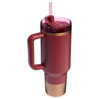 Double-Wall Vacuum The Quencher H2.0 Flowstate Tumbler  | Stanley Create D332L - Premium Stainless Steel Straw Cup for All-Day Hydration Detail