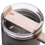 Double-Wall Vacuum The Quencher H2.0 Flowstate Tumbler  | Stanley Create D332L - Premium Stainless Steel Straw Cup for All-Day Hydration Detail