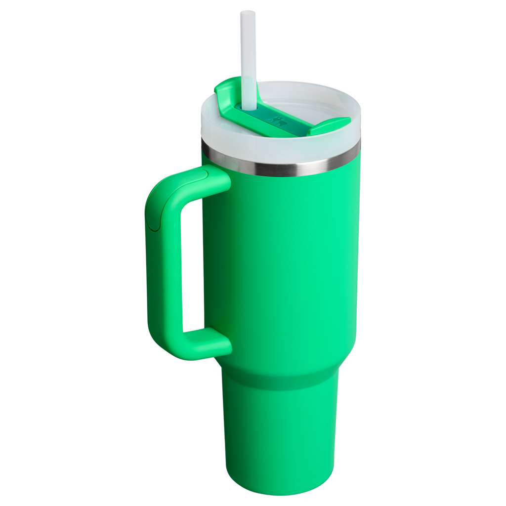 Double-Wall Vacuum The Quencher H2.0 Flowstate Tumbler  | Stanley Create D332L - Premium Stainless Steel Straw Cup for All-Day Hydration Detail