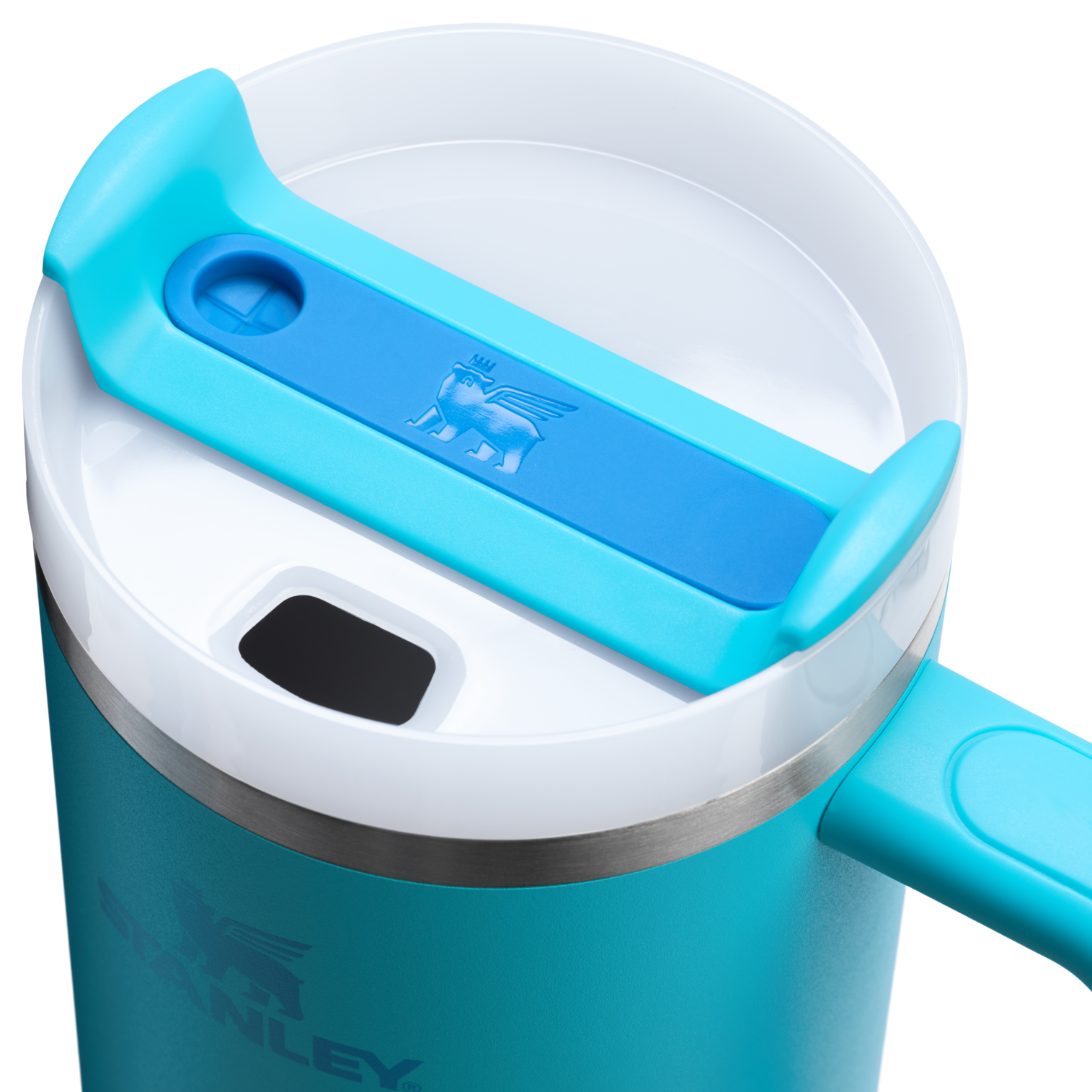 Car-Cup Friendly The Quencher H2.0 Flowstate Tumbler D050X - Double-Wall Vacuum Insulated Travel Tumbler with Straw Detail