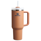Double-Wall Vacuum The Quencher H2.0 Flowstate Tumbler  | Stanley Create D332L - Premium Stainless Steel Straw Cup for All-Day Hydration - Toast