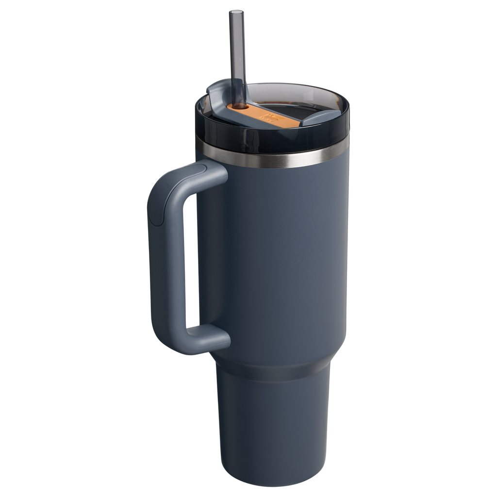 Double-Wall Vacuum The Quencher H2.0 Flowstate Tumbler  | Stanley Create D332L - Premium Stainless Steel Straw Cup for All-Day Hydration Detail