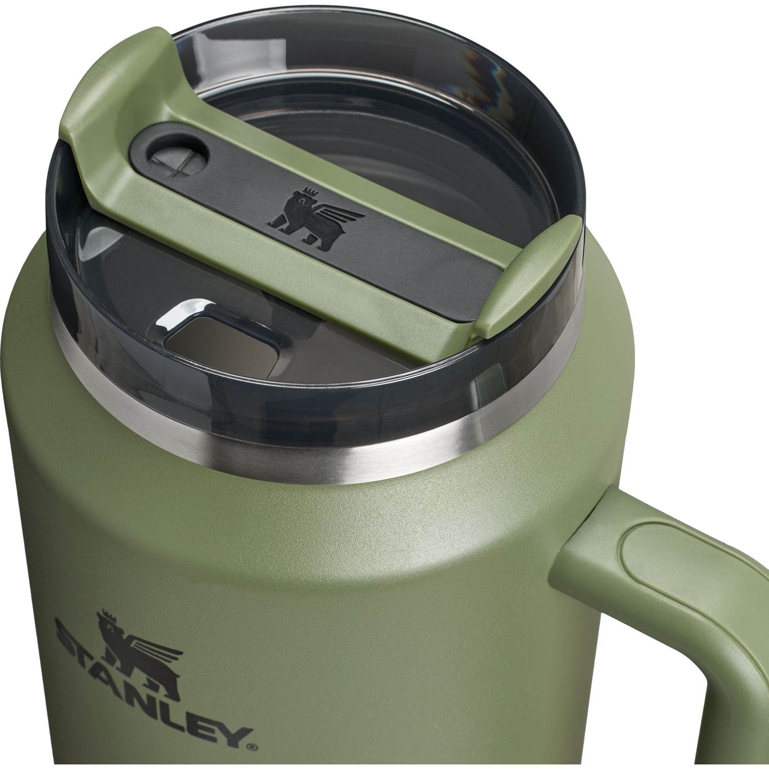 Car-Cup Friendly The Quencher H2.0 Flowstate Tumbler D365U - FlowState 3-Position Lid Insulated Travel Mug Detail