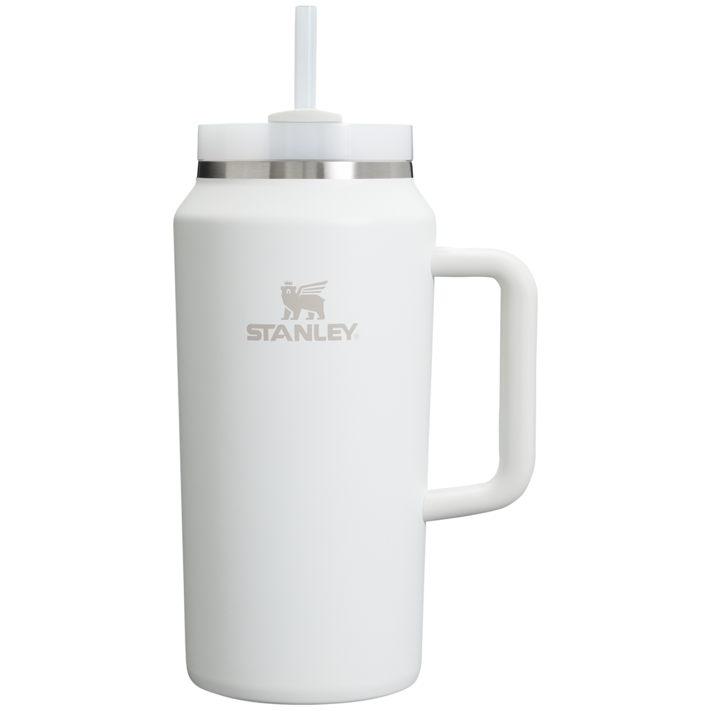 Splash-Resistant FlowState The Quencher H2.0 Flowstate Tumbler D033Q - 40oz Large Capacity Car-Cup Friendly Quencher - Frost
