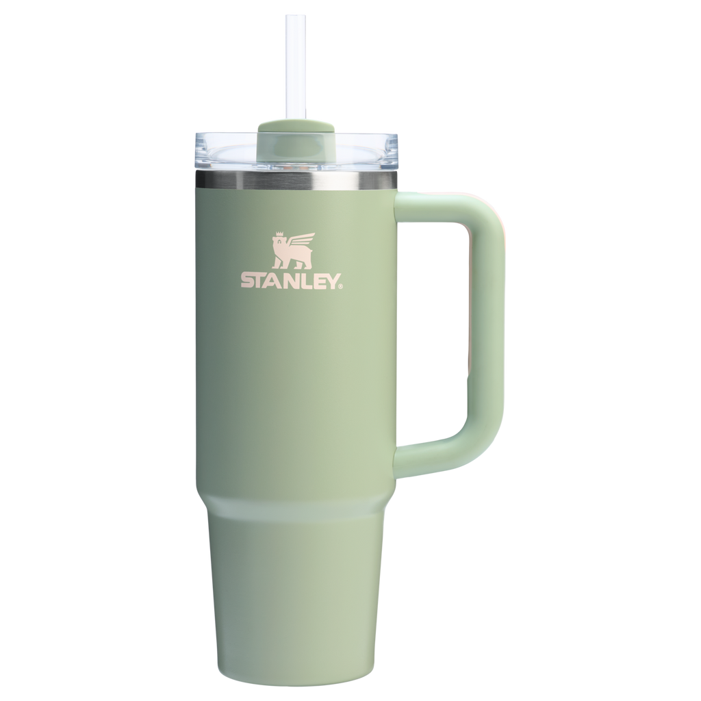 Insulated Travel The Quencher H2.0 Flowstate Tumbler | Stanley Create D331C - 40oz Large Capacity Car-Cup Friendly Quencher Detail
