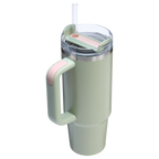 Insulated Travel The Quencher H2.0 Flowstate Tumbler | Stanley Create D331C - 40oz Large Capacity Car-Cup Friendly Quencher Detail