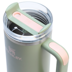 Insulated Travel The Quencher H2.0 Flowstate Tumbler | Stanley Create D331C - 40oz Large Capacity Car-Cup Friendly Quencher Detail