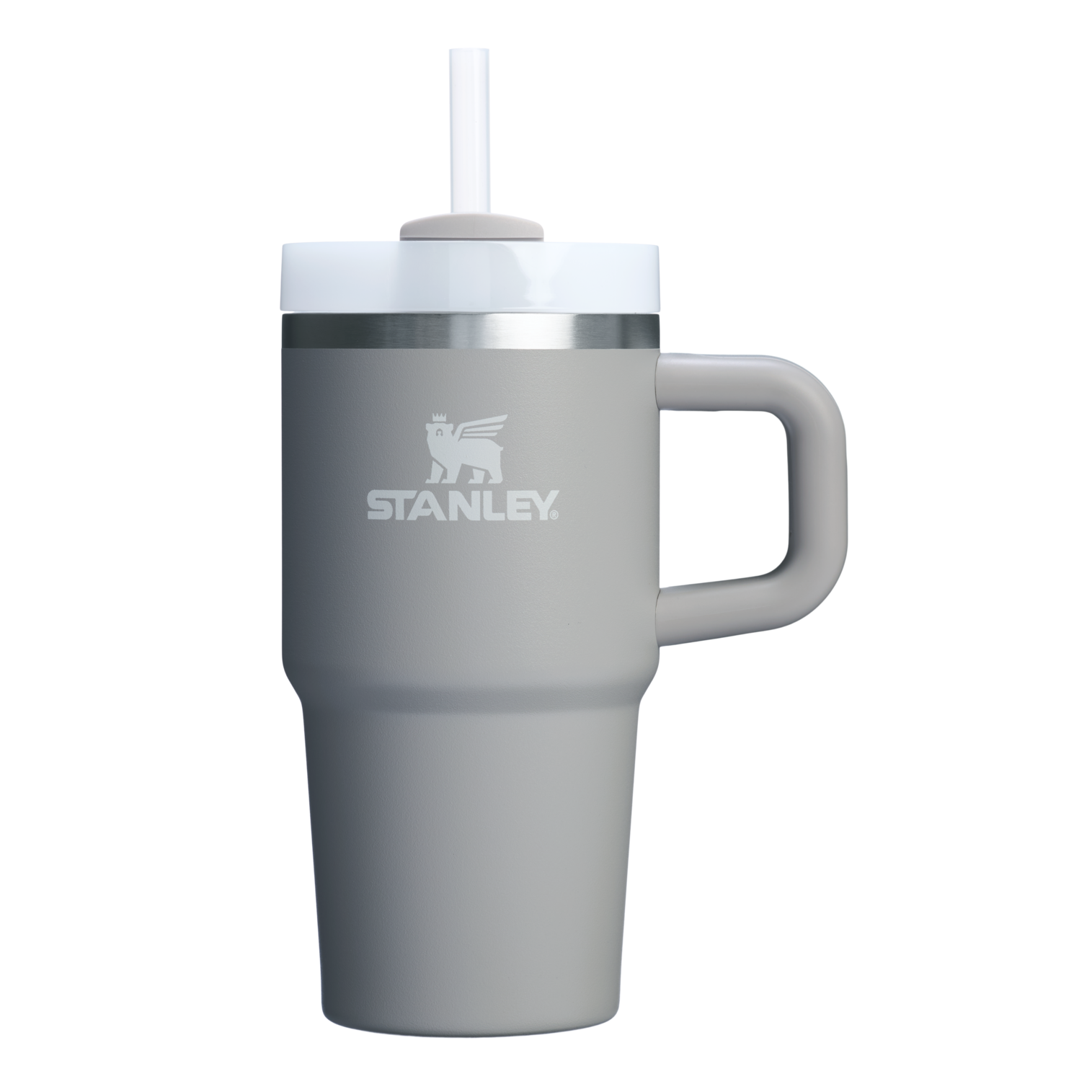 Double-Wall Vacuum The Quencher H2.O Flowstate Tumbler with Handle | Stanley Create D309N - 40oz Large Capacity Car-Cup Friendly Quencher Detail