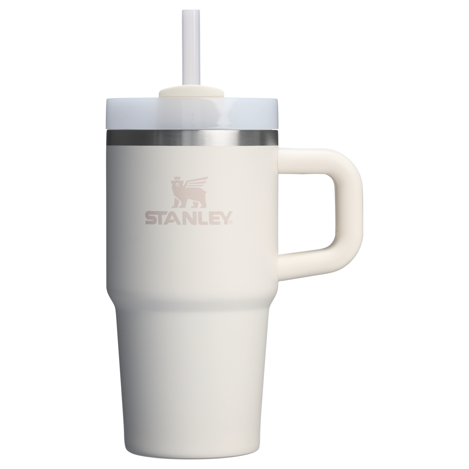 Double-Wall Vacuum The Quencher H2.O Flowstate Tumbler with Handle | Stanley Create D309N - 40oz Large Capacity Car-Cup Friendly Quencher Detail