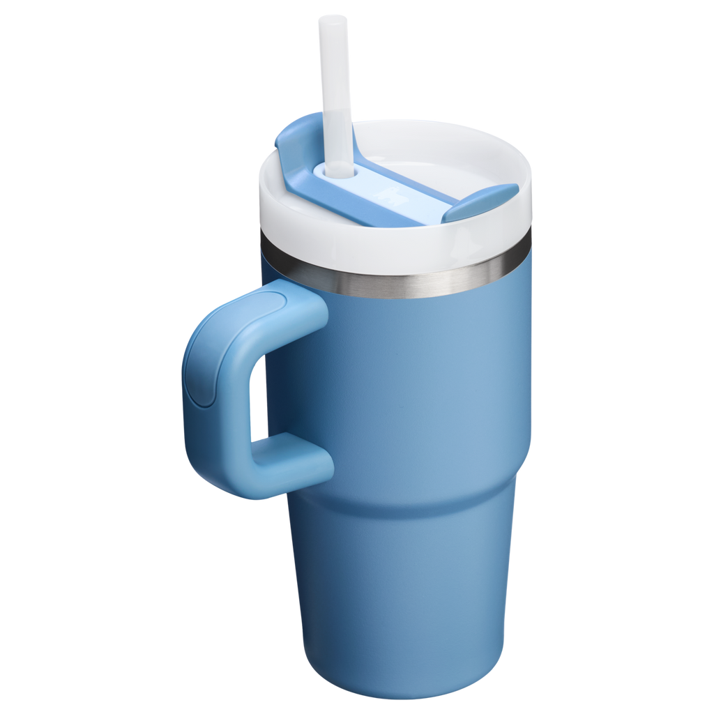 Double-Wall Vacuum The Quencher H2.O Flowstate Tumbler with Handle | Stanley Create D309N - 40oz Large Capacity Car-Cup Friendly Quencher Detail