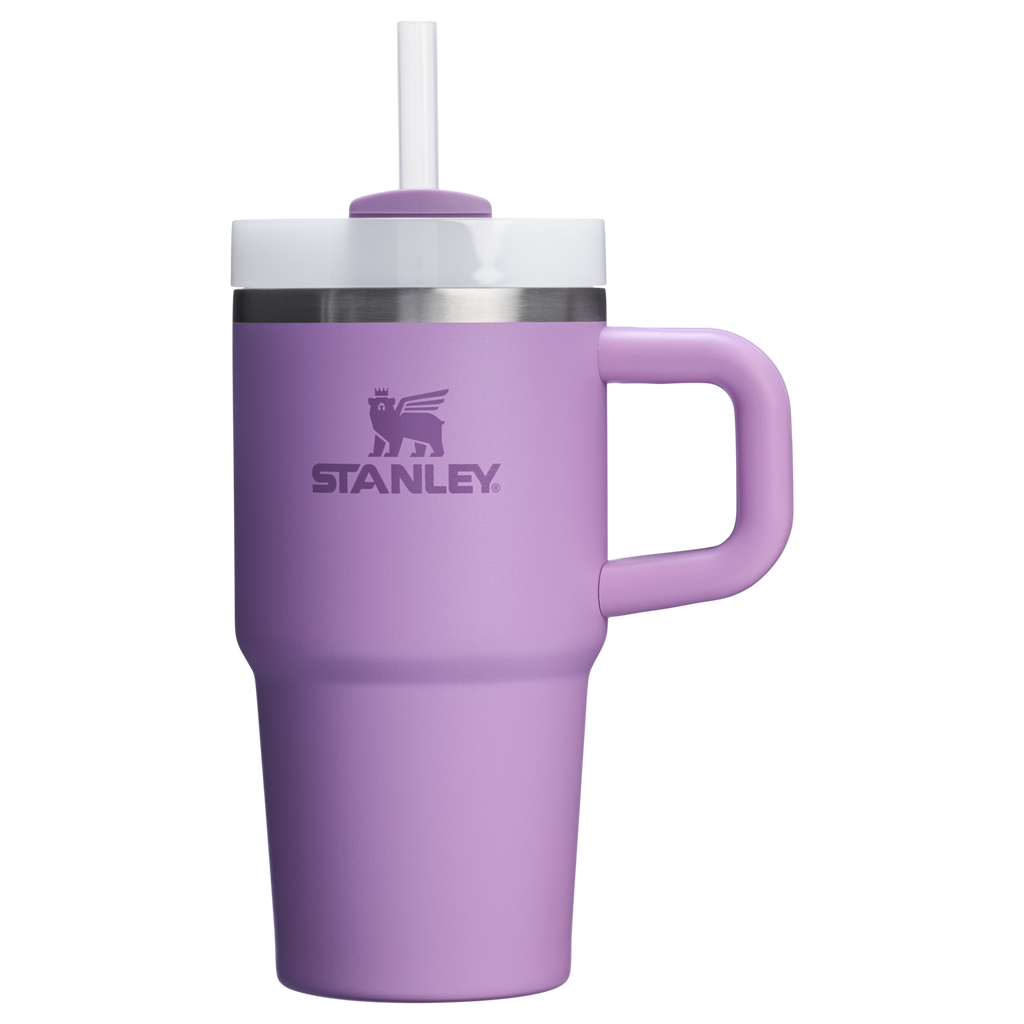 Double-Wall Vacuum The Quencher H2.O Flowstate Tumbler with Handle | Stanley Create D309N - 40oz Large Capacity Car-Cup Friendly Quencher Detail