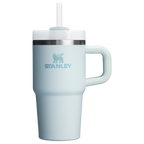 Double-Wall Vacuum The Quencher H2.O Flowstate Tumbler with Handle | Stanley Create D309N - 40oz Large Capacity Car-Cup Friendly Quencher - Meadow