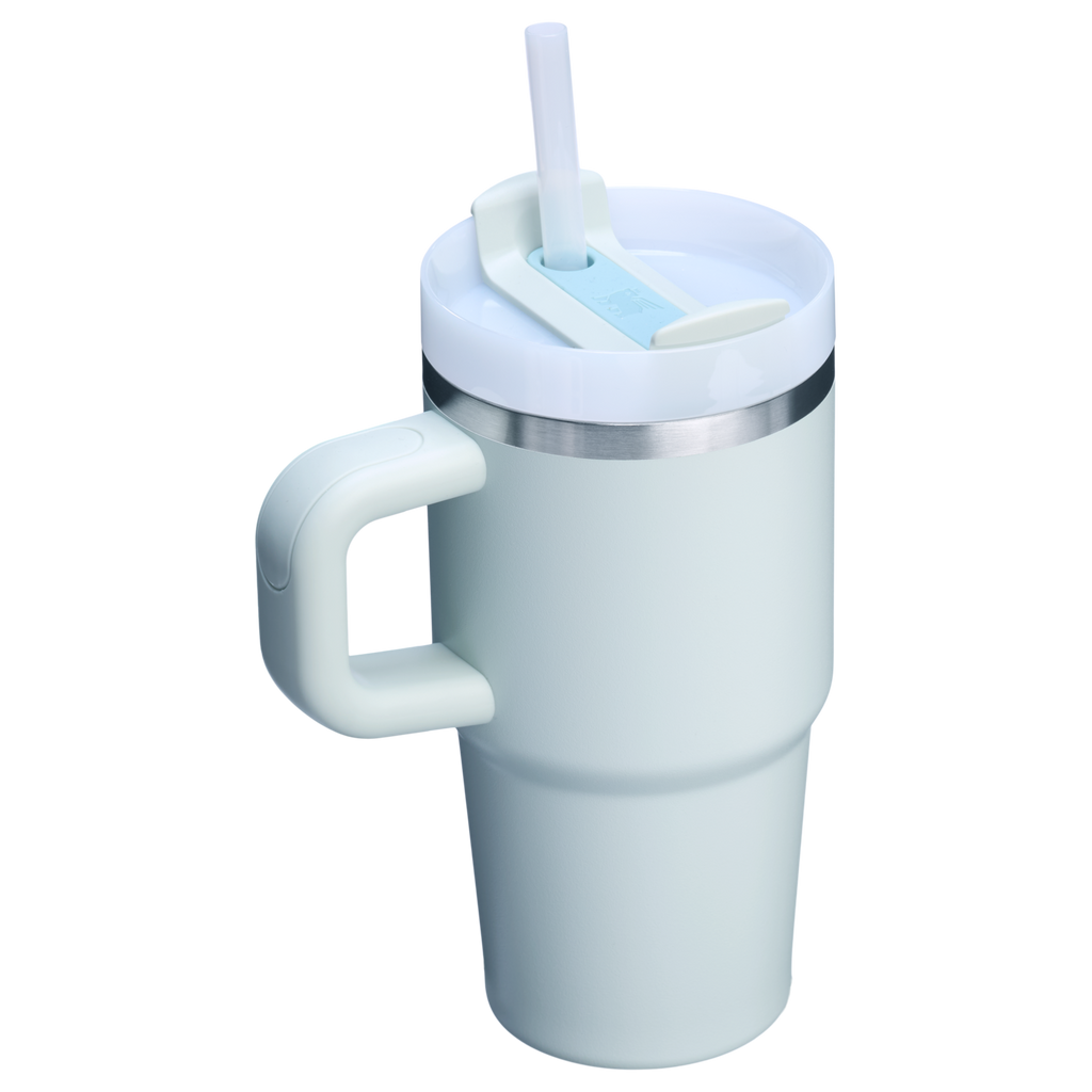 Double-Wall Vacuum The Quencher H2.O Flowstate Tumbler with Handle | Stanley Create D309N - 40oz Large Capacity Car-Cup Friendly Quencher Detail