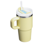 Double-Wall Vacuum The Quencher H2.O Flowstate Tumbler | Stanley Create D274S - Premium Stainless Steel Straw Cup for All-Day Hydration Detail