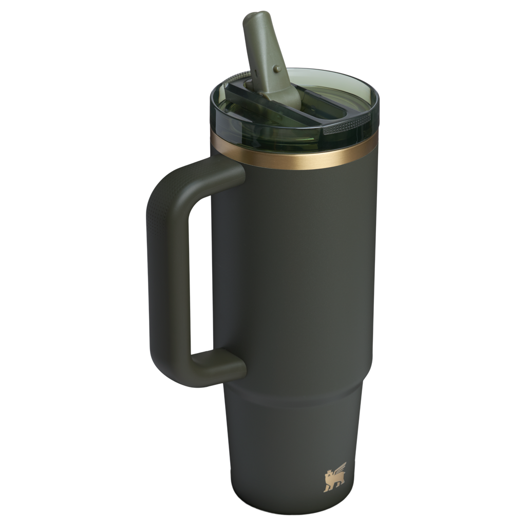 Insulated Travel The Quencher H2.0 Flowstate Tumbler D051L - Premium Stainless Steel Straw Cup for All-Day Hydration Detail
